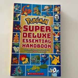 - $7 🛍4/$20 /bundle&save POKÉMON SUPER DELUXE ESSENTIAL HANDBOOK